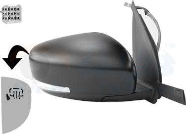 Van Wezel 5226828 - Rétroviseur extérieur droxauto.com