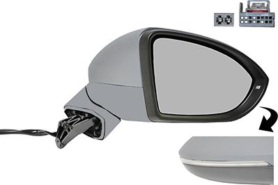 Van Wezel 5769824 - Rétroviseur extérieur droxauto.com