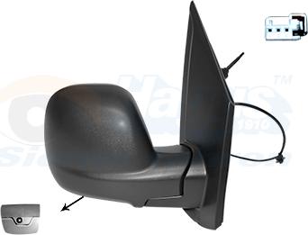 Van Wezel 0944804 - Rétroviseur extérieur droxauto.com