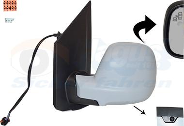 Van Wezel 0944827 - Rétroviseur extérieur droxauto.com
