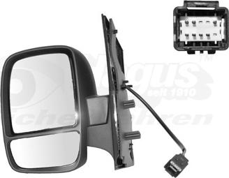 Van Wezel 0943827 - Rétroviseur extérieur droxauto.com