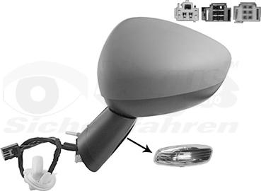 Van Wezel 0954817 - Rétroviseur extérieur droxauto.com