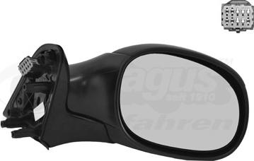 Van Wezel 0958808 - Rétroviseur extérieur droxauto.com
