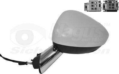 Van Wezel 0952817 - Rétroviseur extérieur droxauto.com