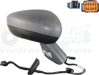 Van Wezel 0963828 - Rétroviseur extérieur droxauto.com