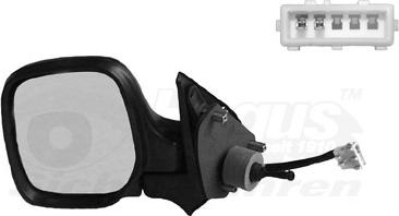 Van Wezel 0904813 - Rétroviseur extérieur droxauto.com
