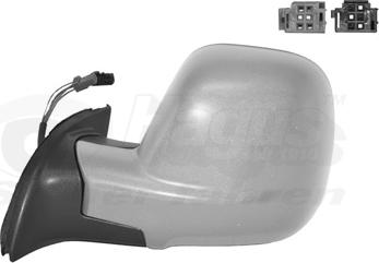 Van Wezel 0906827 - Rétroviseur extérieur droxauto.com