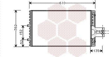 Van Wezel 09005099 - Condensateur, climatisation droxauto.com