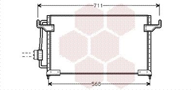 Van Wezel 09005085 - Condensateur, climatisation droxauto.com