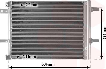 Van Wezel 09015704 - Condensateur, climatisation droxauto.com