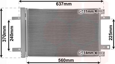 Van Wezel 09015702 - Condensateur, climatisation droxauto.com