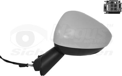 Van Wezel 0929807 - Rétroviseur extérieur droxauto.com