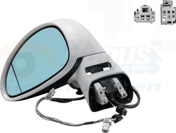 Van Wezel 0970805 - Rétroviseur extérieur droxauto.com