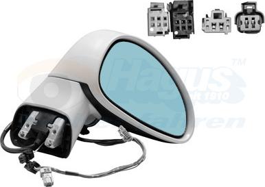 Van Wezel 0970818 - Rétroviseur extérieur droxauto.com