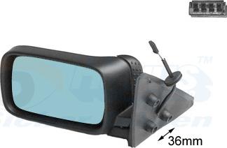 Van Wezel 0640807 - Rétroviseur extérieur droxauto.com