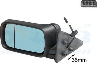 Van Wezel 0640827 - Rétroviseur extérieur droxauto.com