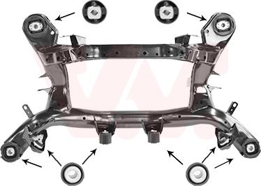 Van Wezel 0657629 - Corps d'essieu droxauto.com