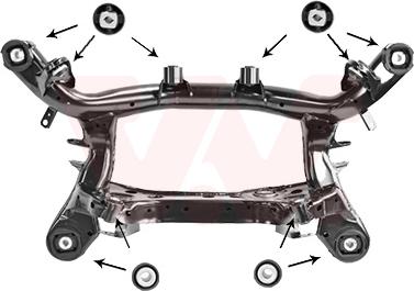 Van Wezel 0667629 - Corps d'essieu droxauto.com