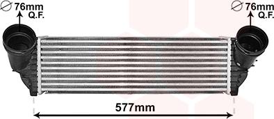 Van Wezel 06004543 - Intercooler, échangeur droxauto.com