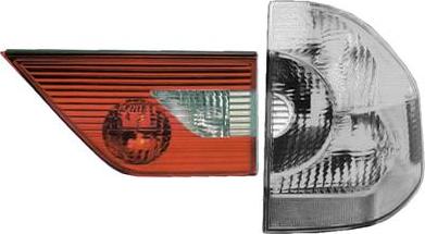 Van Wezel 0680934U - Feu arrière droxauto.com