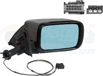 Van Wezel 0639810 - Rétroviseur extérieur droxauto.com