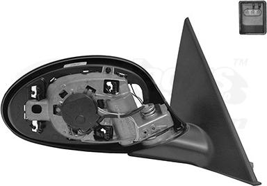 Van Wezel 0627860U - Rétroviseur extérieur droxauto.com