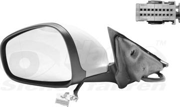 Van Wezel 0160807 - Rétroviseur extérieur droxauto.com