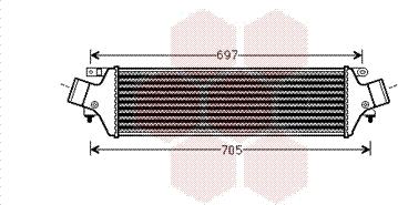 Van Wezel 01004118 - Intercooler, échangeur droxauto.com