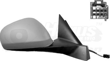 Van Wezel 0177818 - Rétroviseur extérieur droxauto.com