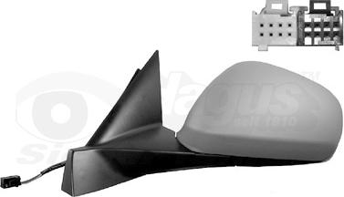 Van Wezel 0177827 - Rétroviseur extérieur droxauto.com