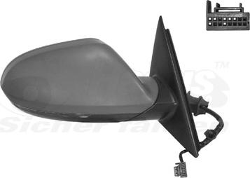 Van Wezel 0342808 - Rétroviseur extérieur droxauto.com