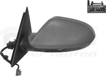 Van Wezel 0342807 - Rétroviseur extérieur droxauto.com