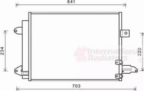 Van Wezel 03005367 - Condensateur, climatisation droxauto.com