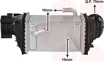 Van Wezel 03014728 - Intercooler, échangeur droxauto.com
