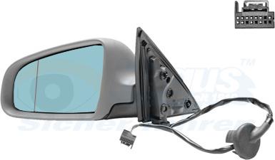 Van Wezel 0318807 - Rétroviseur extérieur droxauto.com