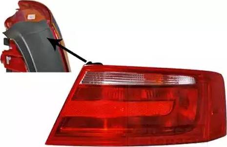Van Wezel 0383922 - Feu arrière droxauto.com