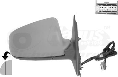 Van Wezel 0326808 - Rétroviseur extérieur droxauto.com