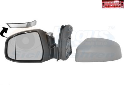 Van Wezel 1945807 - Rétroviseur extérieur droxauto.com