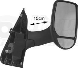 Van Wezel 1985818U - Rétroviseur extérieur droxauto.com
