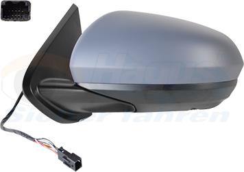 Van Wezel 1557808 - Rétroviseur extérieur droxauto.com