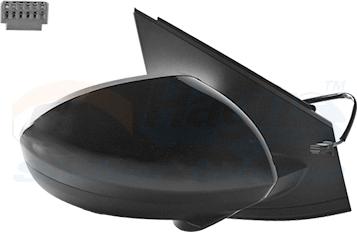 Van Wezel 1510808 - Rétroviseur extérieur droxauto.com