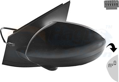 Van Wezel 1510817 - Rétroviseur extérieur droxauto.com