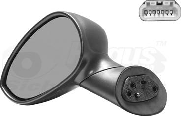 Van Wezel 1604805 - Rétroviseur extérieur droxauto.com