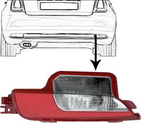 Van Wezel 1614930 - Feu de recul droxauto.com