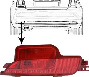 Van Wezel 1614929 - Feu antibrouillard arrière droxauto.com