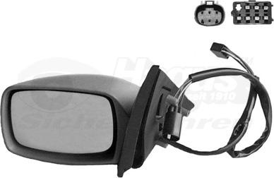 Van Wezel 1856807 - Rétroviseur extérieur droxauto.com