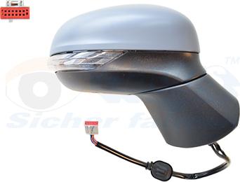 Van Wezel 1853808 - Rétroviseur extérieur droxauto.com