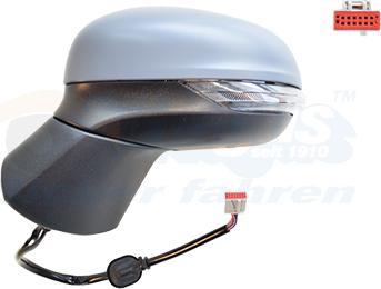 Van Wezel 1853807 - Rétroviseur extérieur droxauto.com