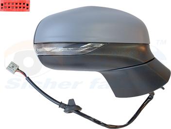 Van Wezel 1809808 - Rétroviseur extérieur droxauto.com
