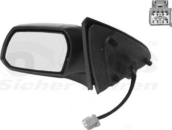 Van Wezel 1828807 - Rétroviseur extérieur droxauto.com